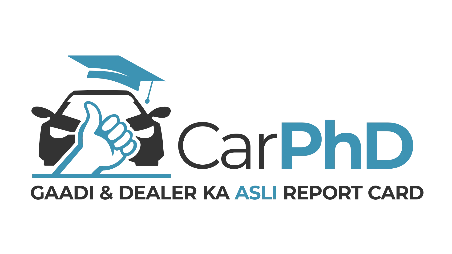The official logo for the brand - CarPhD